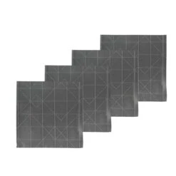 Södahl Refined Organic 4-Pak Stofserviet, Grå, 45x45 Cm