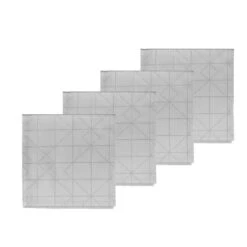 Södahl Refined Organic 4-Pak Stofserviet, Hvid, 45x45 Cm