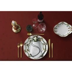 Royal Copenhagen Stjerne Riflet Jul Serveringsfad, 18x22 Cm -Salling Butik star fluted christmas