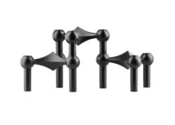 3-pak Lysestage, Sort