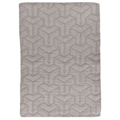 Mette Ditmer Trio Sengetæppe, Latte, 220x250 Cm